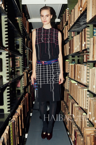 图书馆里的女郎 高田贤三2014早秋女装系列