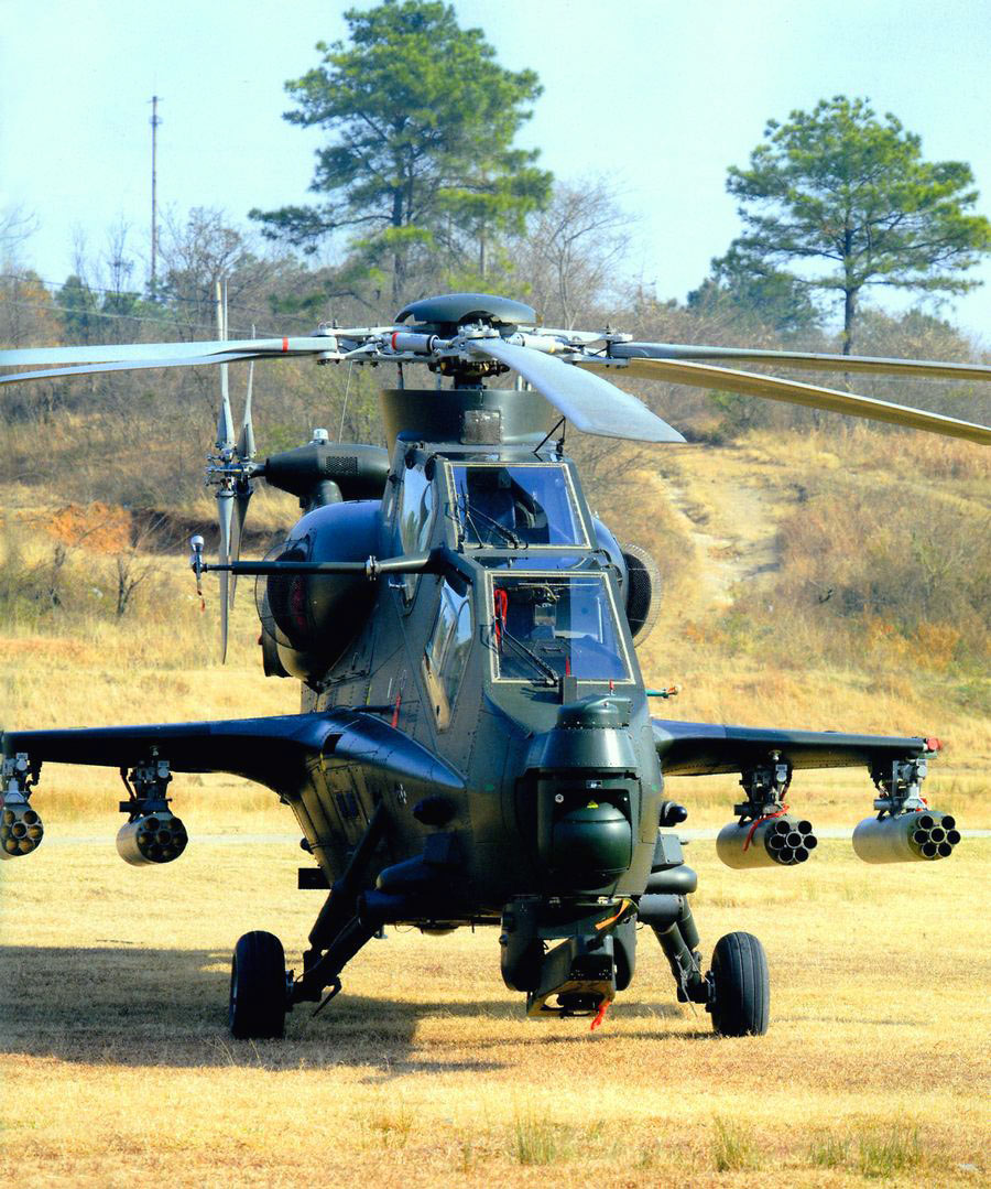 就挂载点数量而言,与意大利研制的a129"猫鼬"武装直升机和法德联合