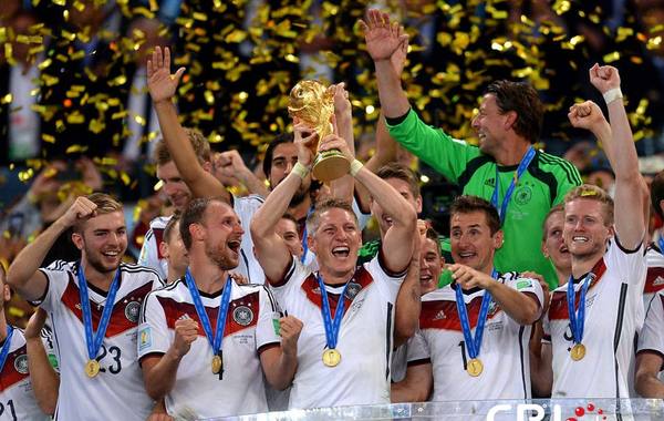 2014年7月13日,巴西里约热内卢,2014巴西世界杯决赛,颁奖典礼举 ..