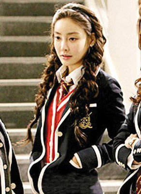 张紫妍曾拍过韩版《流星花园》