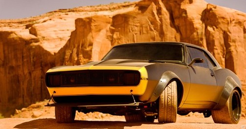 《变4》大黄蜂(bumblebee)车型:1967年款 第一代 科迈罗这就是第一代