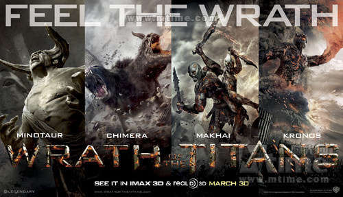 《诸神之战2》曝新预告 萨姆-沃辛顿独战希腊群怪(转)
