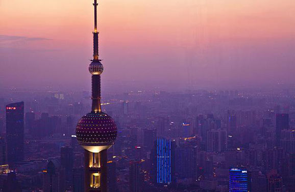 上海东海观景台图片