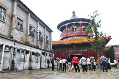 昨日,大高玄殿乾元阁修缮完成后首次亮相.