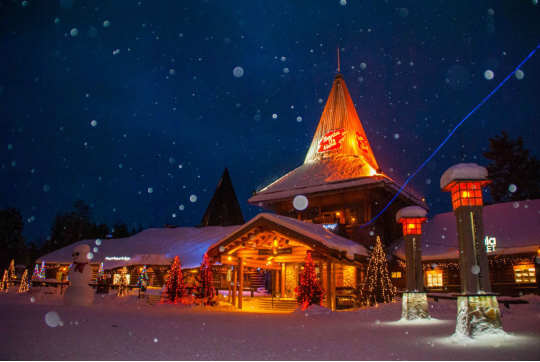 世界上最快乐的地方芬兰圣诞老人村