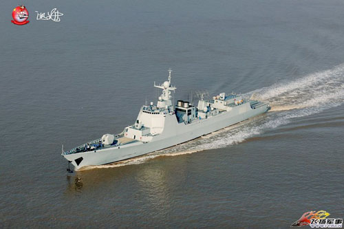 简氏:中国052d长沙舰开始海试 未来将造12艘【图】