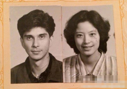 angelababy父母年轻旧照