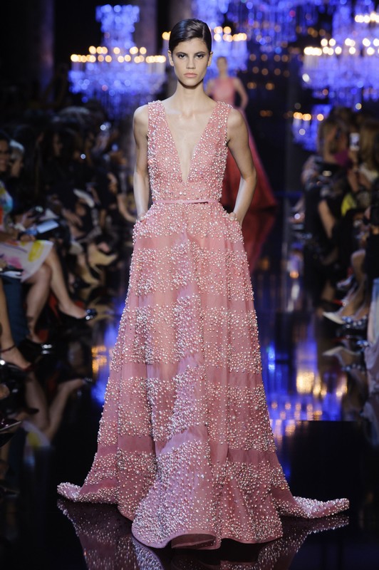 仙裙来袭eliesaab2014秋冬高订系列发布