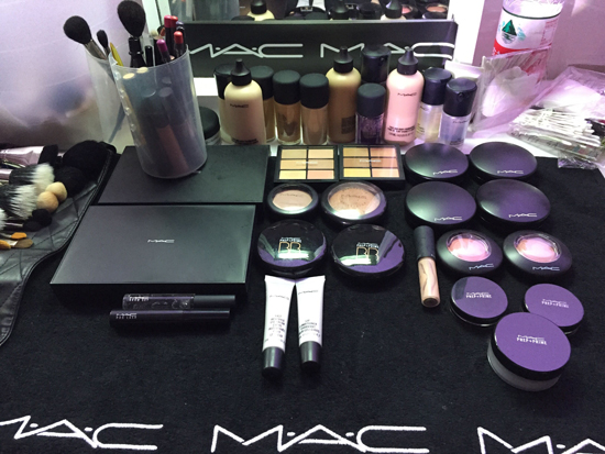 凤凰时尚直击Chloe 2015春夏发布会——独家专访MAC高级彩妆师