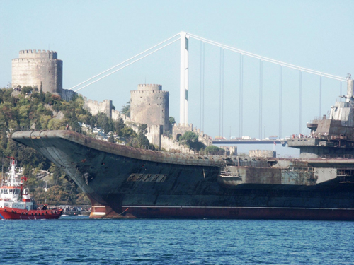瓦良格号航母 土耳其图片