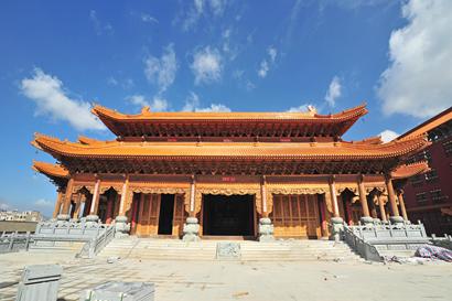 资讯昆明宝华寺大雄宝殿 春节期间好去处:正月初一是弥勒佛圣诞,为了