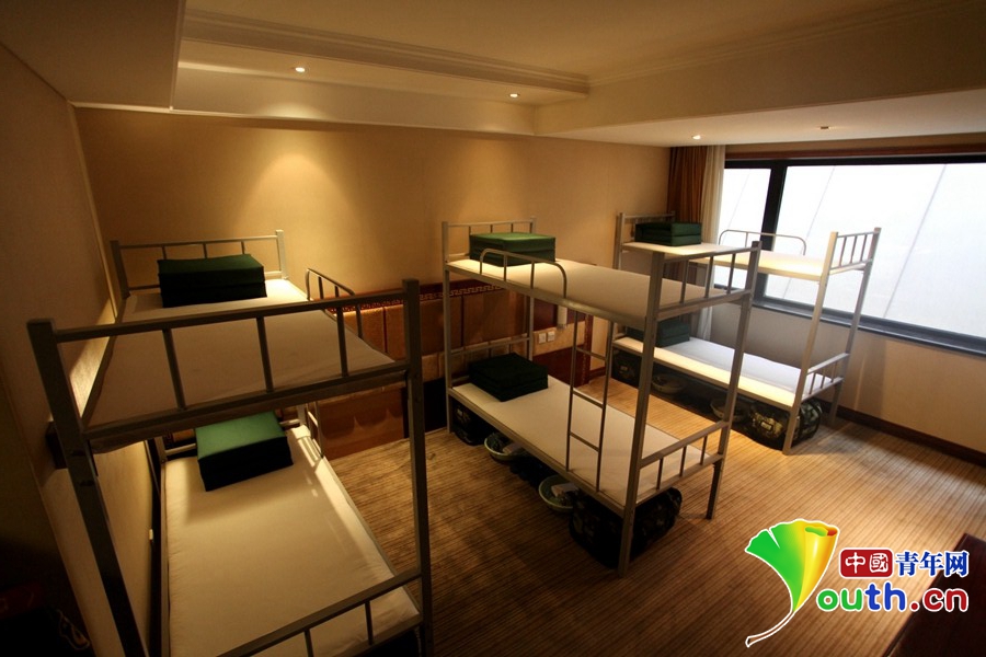 五星级酒店里的武警宿舍