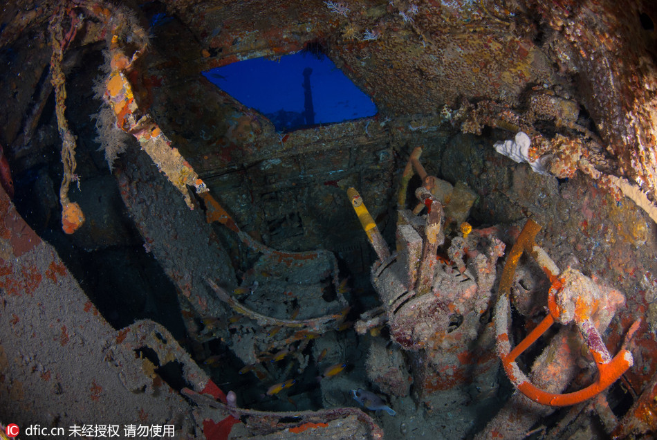 海底坟墓探秘沉尸海底的二战残骸