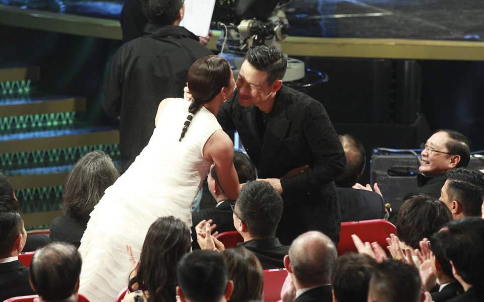 最佳衣着奖:张学友,林嘉欣.