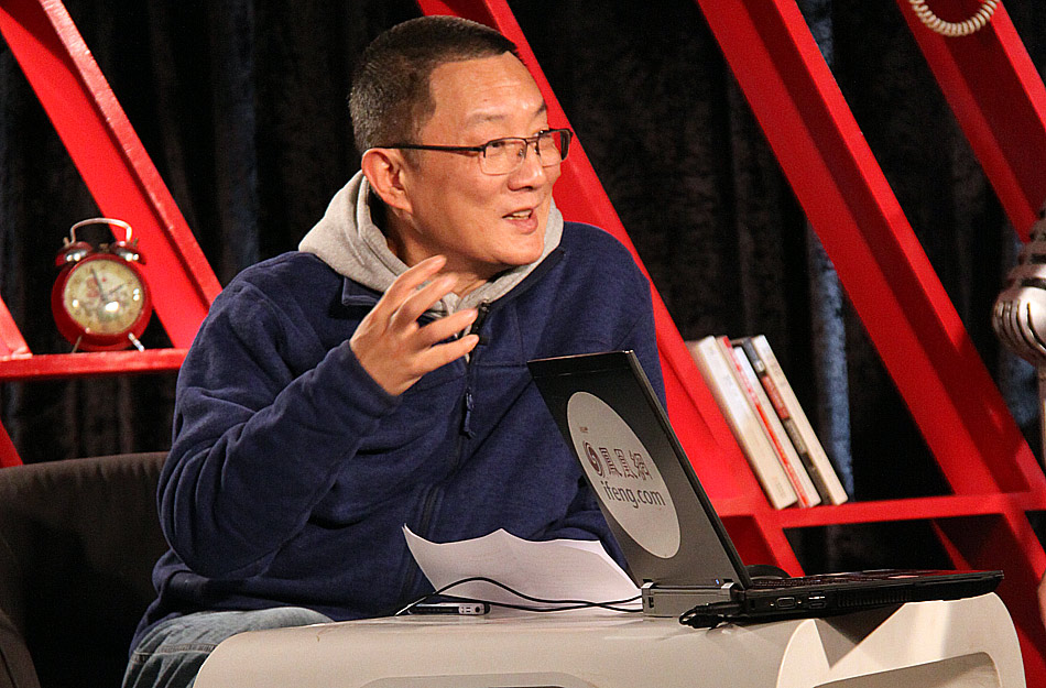 导演张黎做客《凤凰网·非常道》高清大图