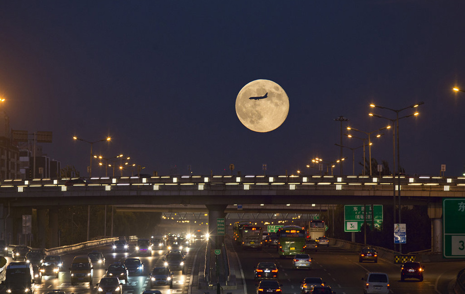 中秋节各地圆月一赏