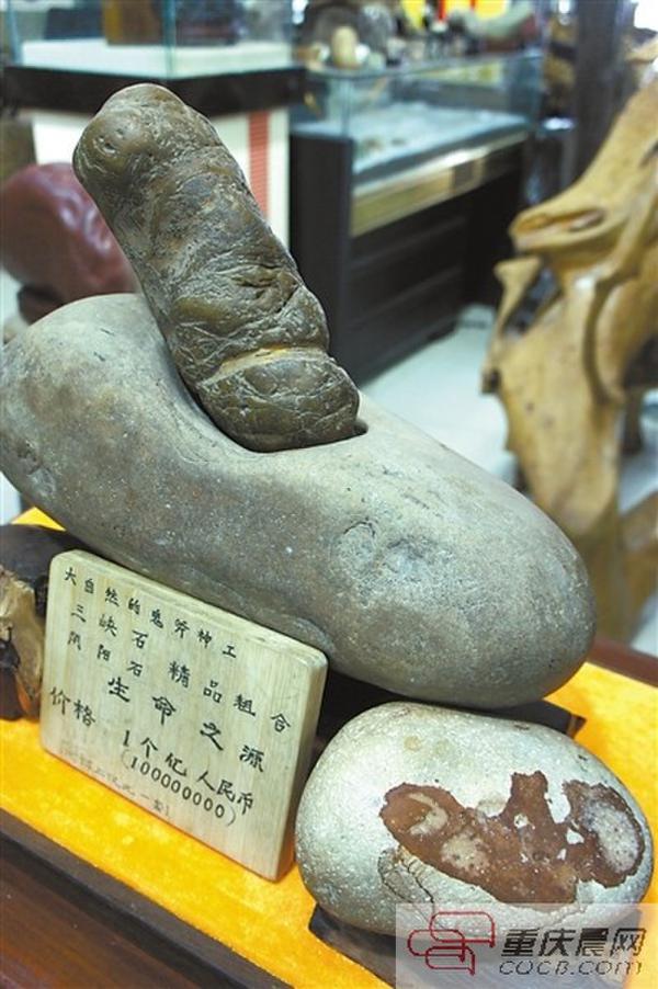 男子捡块石头价值一亿酷似人体两性器官
