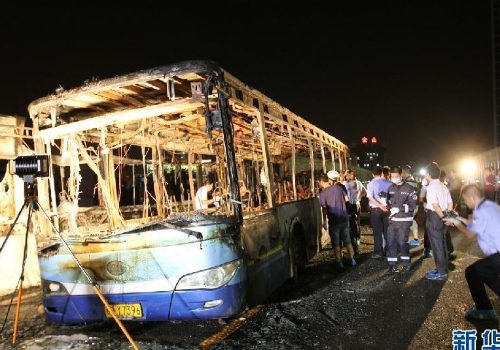 厦门BRT爆炸事件图片