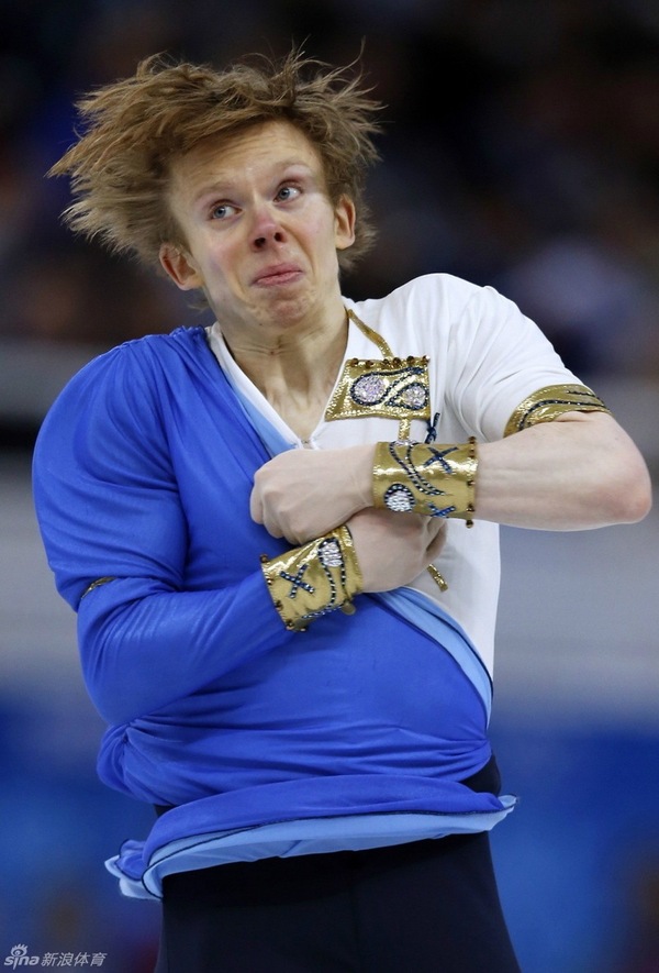 盘点冬奥会选手们d的销魂表情着实令人忍俊不禁组图