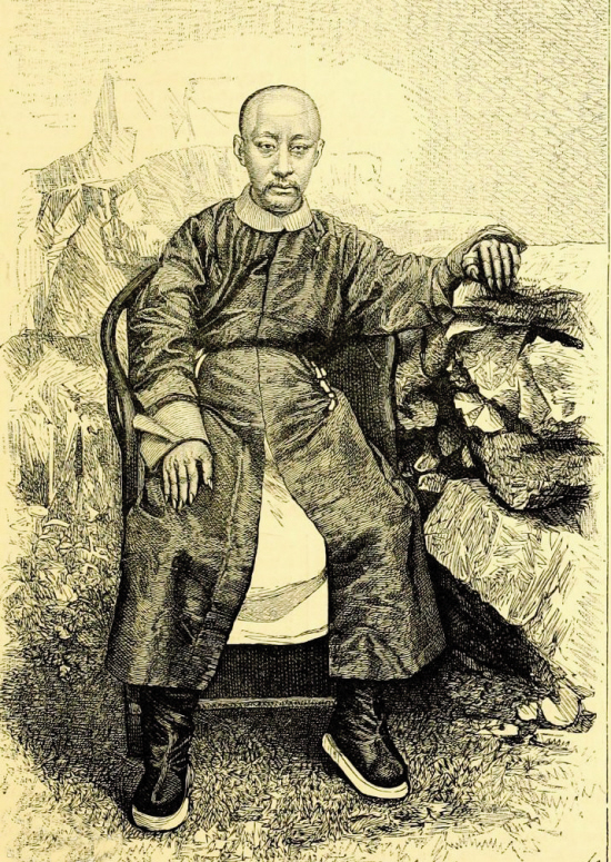 当其形象被拍照之后,外国美术家把它制成铜版画,其细腻的笔触,把人物