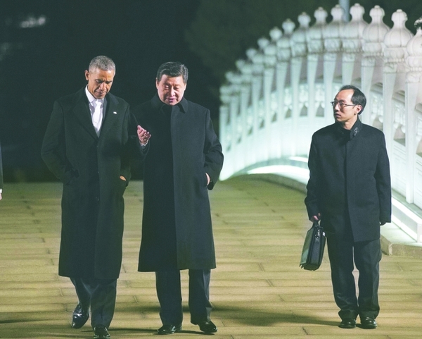 夜风中边走边聊 习奥瀛台夜话说了些啥_手机凤凰网
