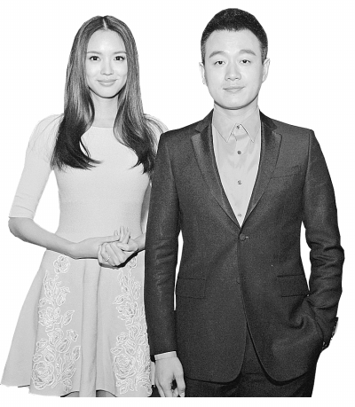 《我的早更女友》主演佟大为和张梓琳来汉宣传