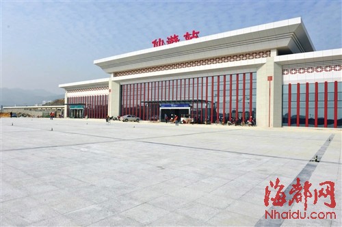 仙游火车站争取春节前投用