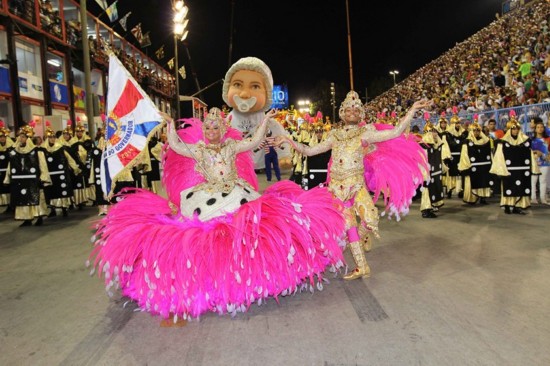 2014年巴西狂欢节照片. 丁刚 摄