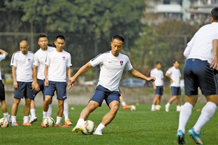 力帆队员在训练