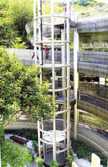 "福道"悬空穿林 一览榕城美