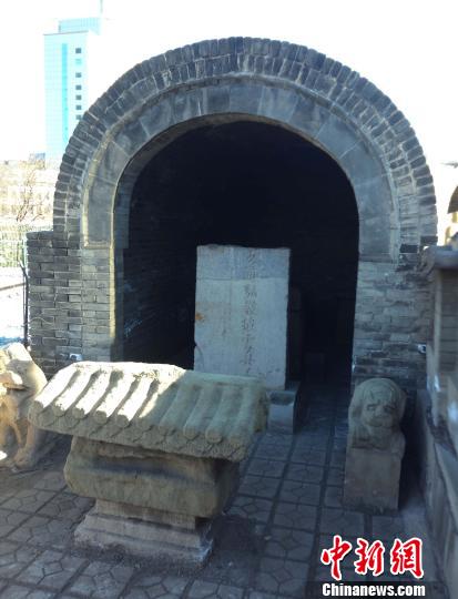 道教宗师丘处机弟子石棺现古都太原闹市