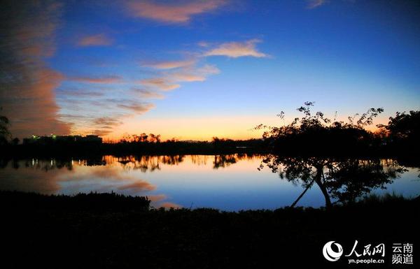 滇池湿地:十年修复 景色宜人(高清组图)|生态|保护区_凤凰资讯