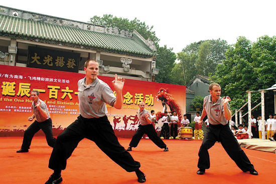 佛山被国际武术界视为武林"圣地"