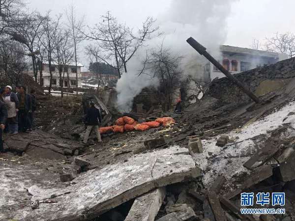 貴州省威寧縣發生疑似非法生產煙花爆竹爆炸事故6人死亡10人受傷