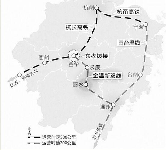 新金麗溫鐵路今明調試 寧波13趟高鐵相應調整