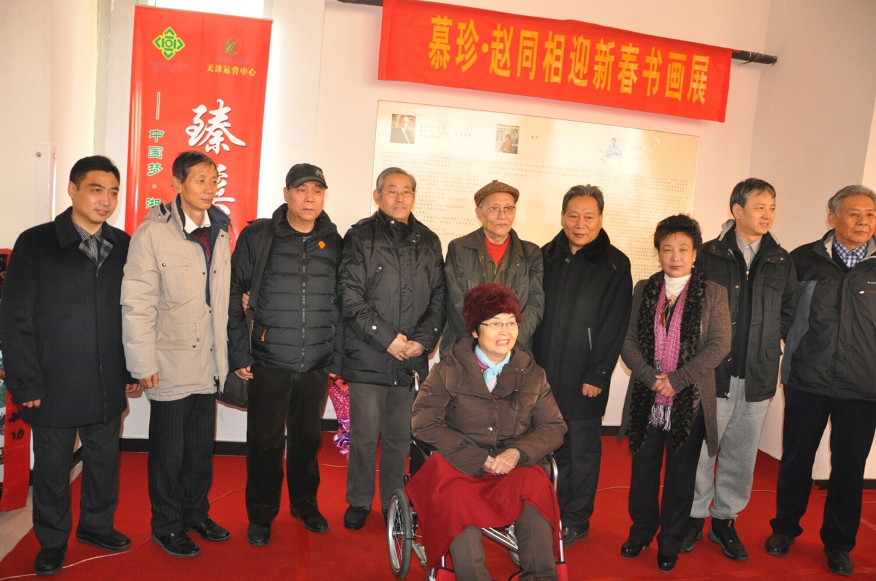 大风堂艺术传人慕珍,赵同相举办迎新春书画展