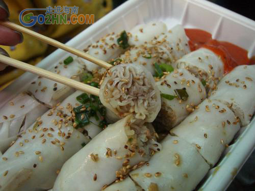 儋州特色小吃:海头猪肠馍_海南频道_凤凰网