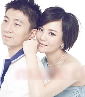 "准妈妈"刘孜孕期与老公晒幸福写真