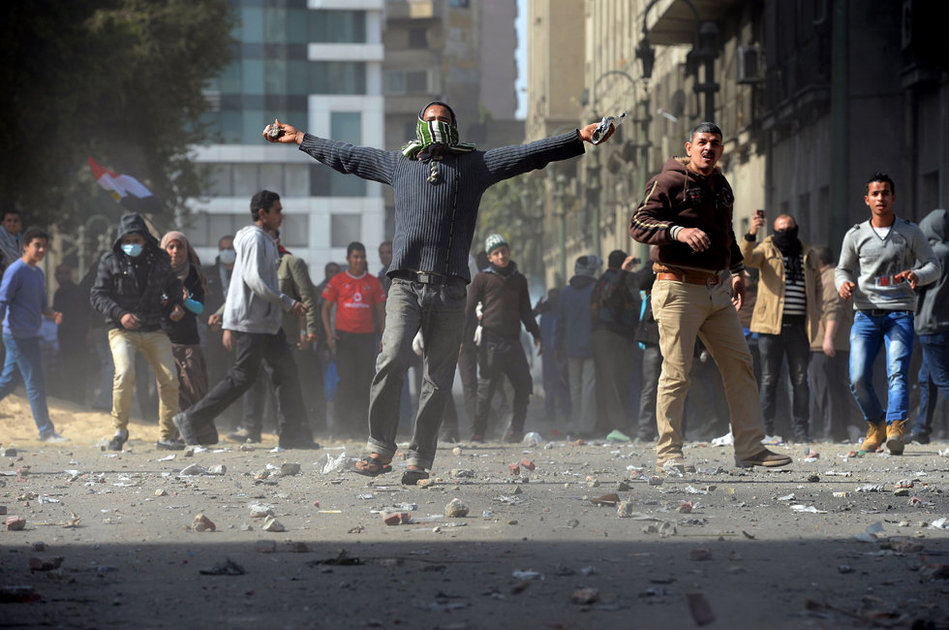 动荡两周年纪念日 埃及爆发游行示威