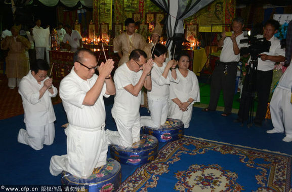 白龙王9月1日出殡上午十点举行公祭