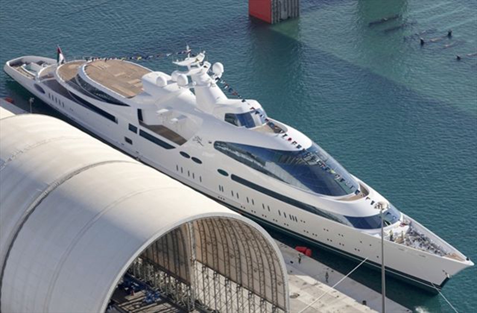 阿联酋将退役军舰改装成豪华游艇