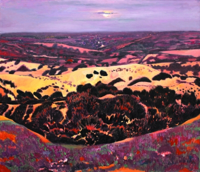 大漠晚风(油画)      王克举