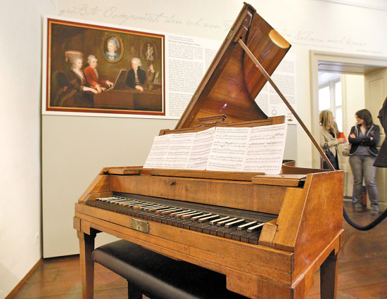 莫扎特钢琴回到维也纳