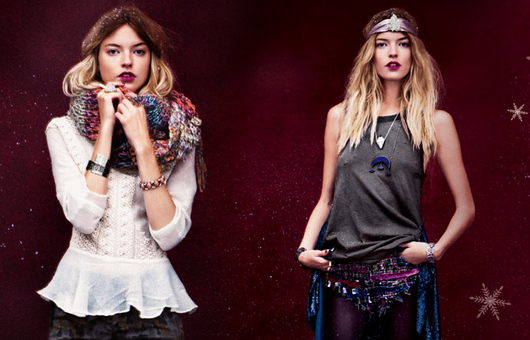 少女嬉皮风freepeople新品目录