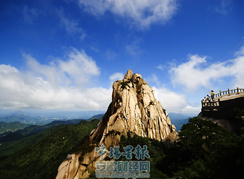 天柱山花初开峰情万种迎客来