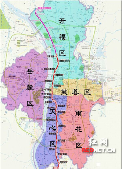 长沙地铁1号线车站出入口向市民征集设计方案