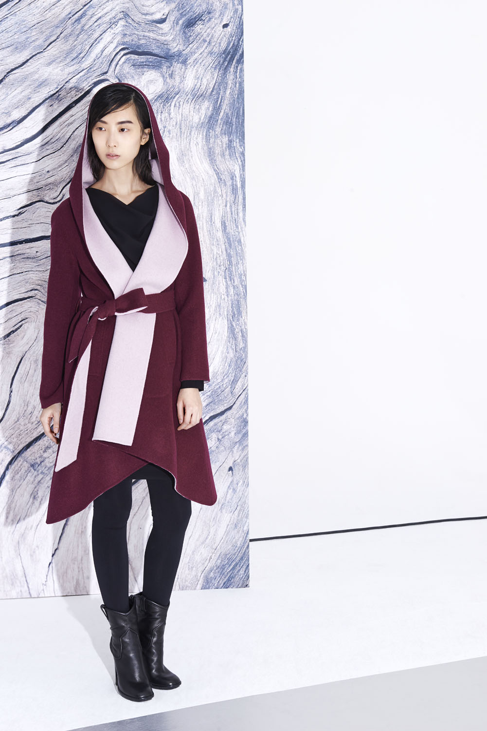 imm尹默双十一脱单指南引人注目的异色大衣