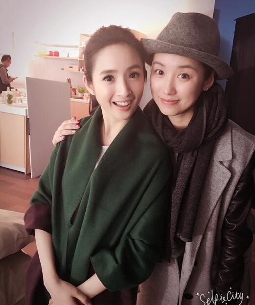 永远的小七和赛金!林依晨吕一亲密合影(图)