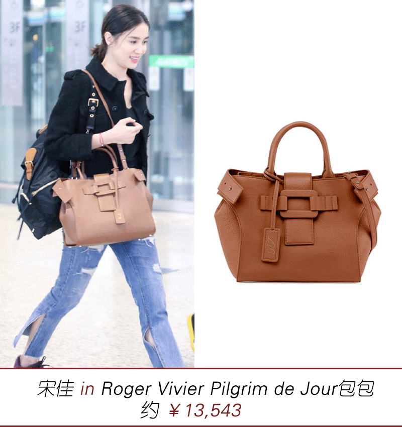 【宋佳同款】 roger vivier pilgrim de jour包包