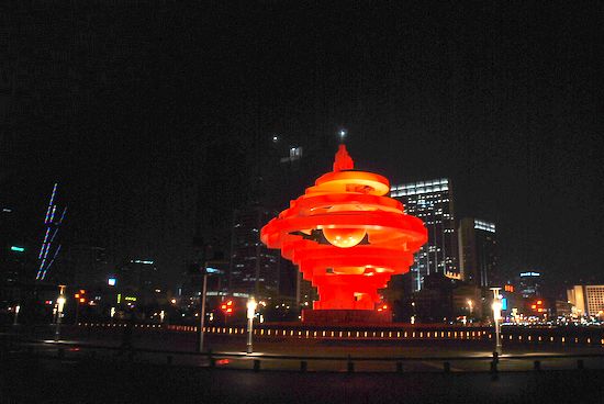 五四广场夜景